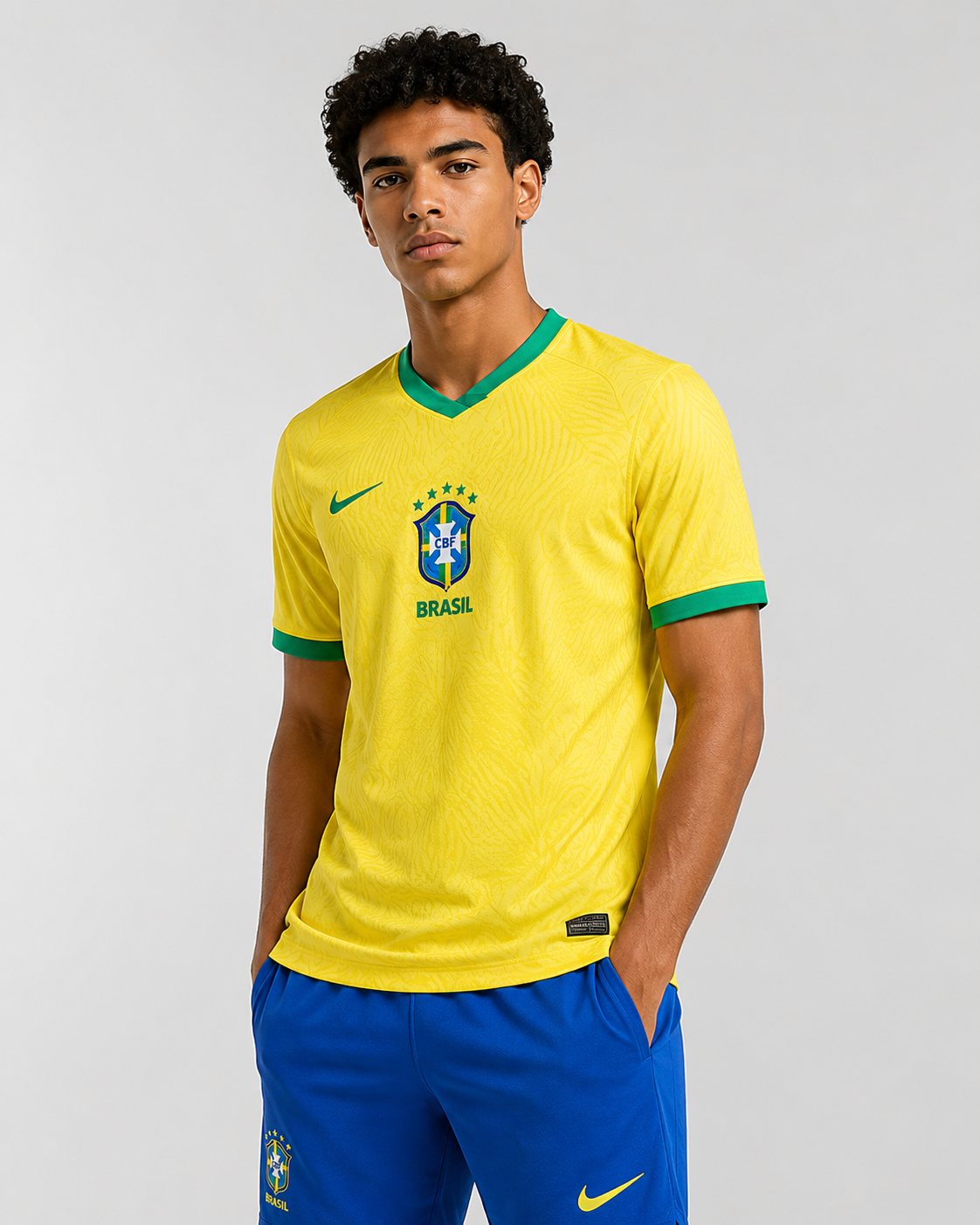Brazil Premium Dot Knit Jersey – 2026